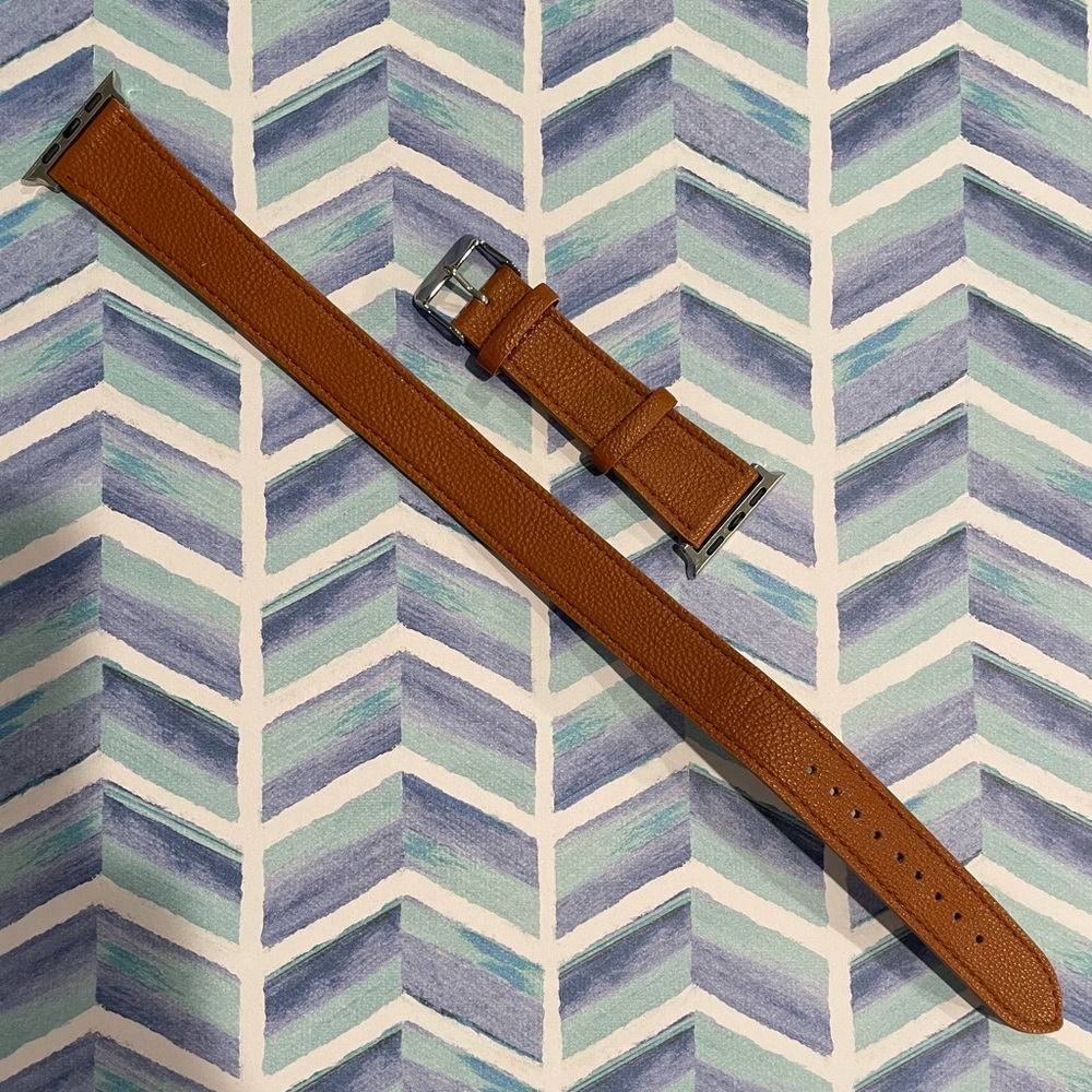 Faux Leather Wraparound Band for Apple Watch
